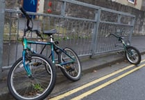 End to man’s bicycle protest against ‘bad  parking’ parents outside Newton Abbot school