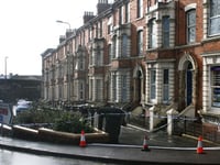 Traffic chaos in town centre