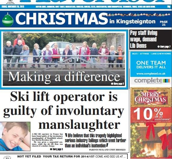 Rydon Primary School help Kingsteignton community make a difference