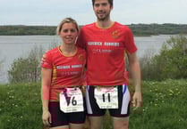 Maverick Runners Becki and Matt tackle duathlon