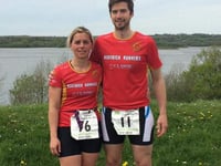 Maverick Runners Becki and Matt tackle duathlon