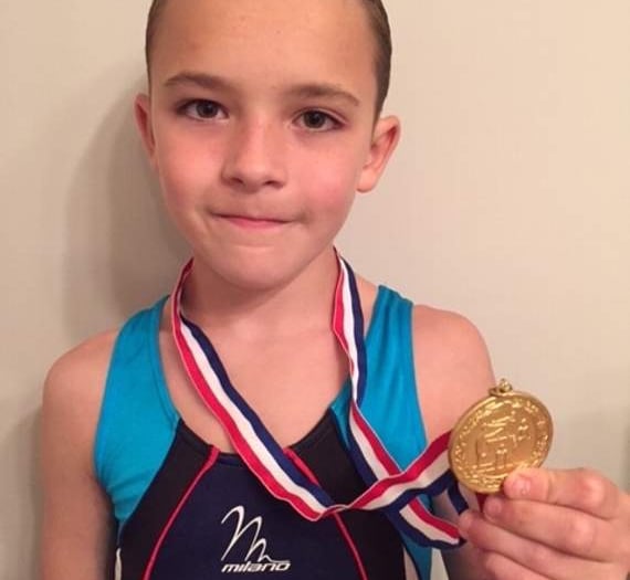 Gymnast Alfie claims gold on way to national finals