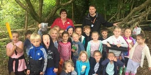 Enchanted magical outdoor learning experience for Kingsteignton school