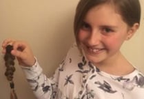 Imogen's birthday hair cut for charity