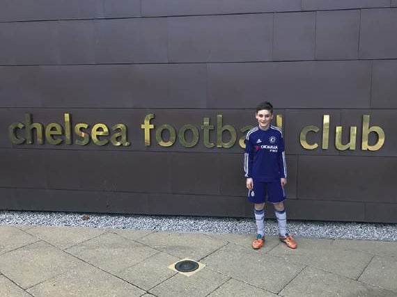 Blue is the colour for hotshot Aaron