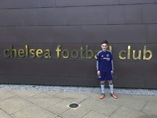 Blue is the colour for hotshot Aaron