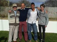 Teignmouth family aiming high: four generations hope to set skydiving world record