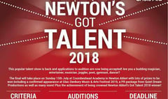 NEWTON'S GOT TALENT 2018: Time to sign up