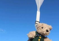 Ready, teddy, go! Parachuting bears for church funds