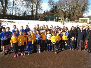 Bradley Barton school team players look the part