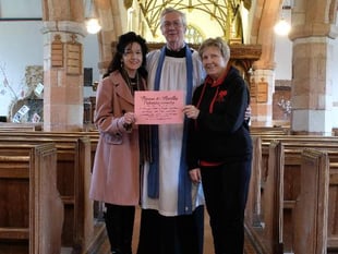 Pie and paella  event in aid of church
