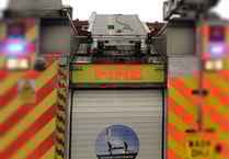 Newton Abbot car 'deliberately set on fire'
