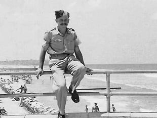 ONE FOOT IN THE PAST: Brotherly reunion in North African desert
