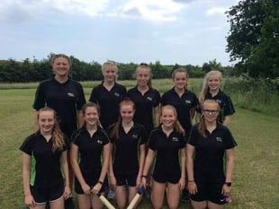 Newton Abbot College girls are rounders champions