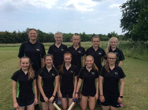 Newton Abbot College girls are rounders champions
