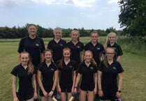 Newton Abbot College girls are rounders champions