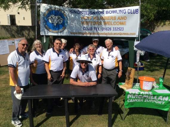 Kingsteignton Bowls Club pitch up at Ram Roast