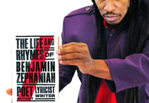 Rhyme and reason with Benjamin Zephaniah - live in Exeter this Sunday