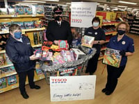 Tesco team at Newton Abbot aims to put a smile on children’s faces