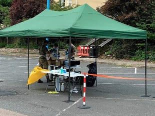 New Newton Abbot base for mobile Coronavirus testing centre