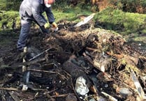 Illegal junk cleared from Dartmoor beauty spot