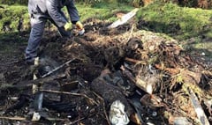 Illegal junk cleared from Dartmoor beauty spot