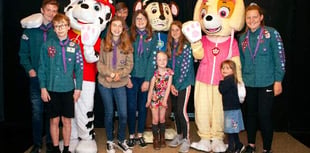 Cartoon canines Scouts’ special guests