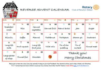 Reverse advent calendar to help Teignbridge residents in need