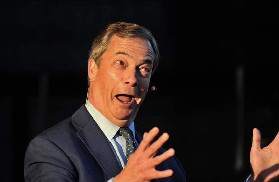 Farage preaches to the Brexit Party faithful at Trago