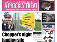 Chopper’s night landing site