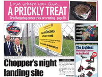 Chopper’s night landing site