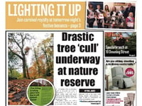 Drastic tree ‘cull’ underway at nature reserve