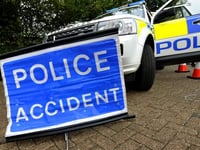 Young man cut free after two vehicle crash at Ashcombe