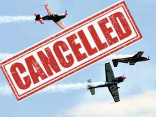 Airshow stays grounded
