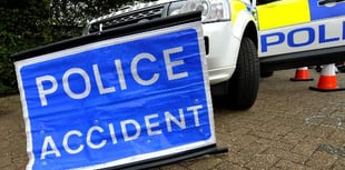 Person cut free in three vehicle crash at Ilsington