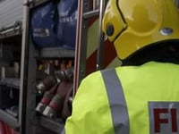 Vehicle 90% damaged in fire at Hennock