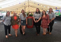 Amazing to be back at the Devon County Show say the team on the YFC stall