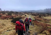 A wet Valentine's Day callout for Dartmoor Search and Rescue Team