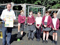 Pupils tell MP to 'clock is ticking' over climate crises