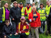 Rotarians brave rains to help beat polio