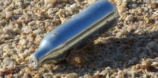 Laughing gas binge 'led drug taker to send death threats'