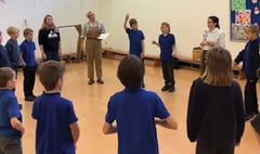 Theatre group visit inspires pupil’s plays