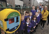 Life saving heart start kit installed at school