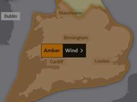 100mph winds threat as Amber Warning issued as Storm Eunice approaches