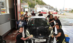 Car wash heroes boost Firefighters’ charity