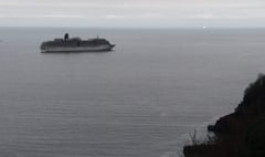 Cruise ship returns to south Devon
