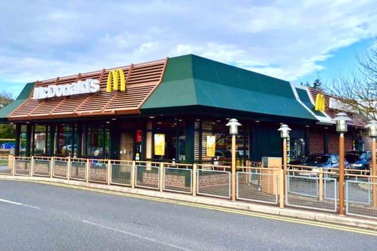Newton Abbot McDonald’s is closed until June 1 due to refurbishment