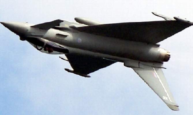 Aircraft from Teignmouth air show