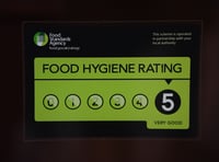 Teignbridge establishment given new food hygiene rating