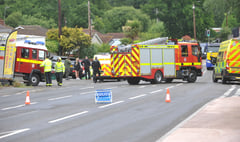 UPDATE: Road closed as driver suffers ‘medical episode’